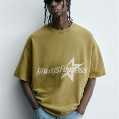 Always Fearless T-Shirt – Mustard