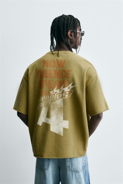 Always Fearless T-Shirt – Mustard - Image 2
